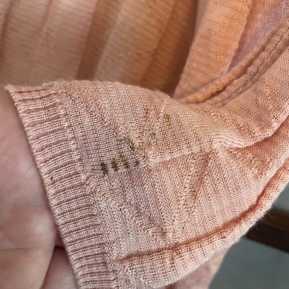 M by Missoni Pink Wool Blend Open Cardigan, Size 4 (European 40) - Picture 6 of 8